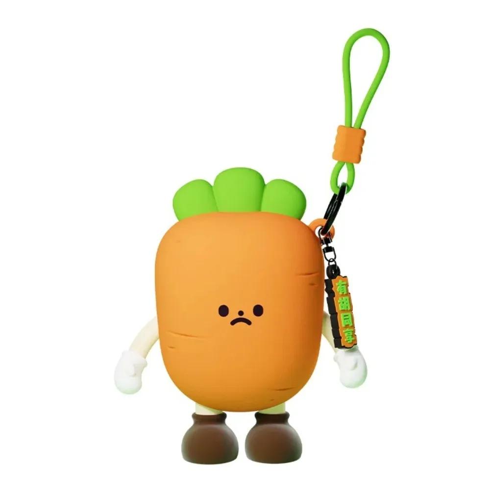 Creative Silicone Storage Bag Kawaii Mini Coin Purse Vegetable Series Earphone Bag Kids