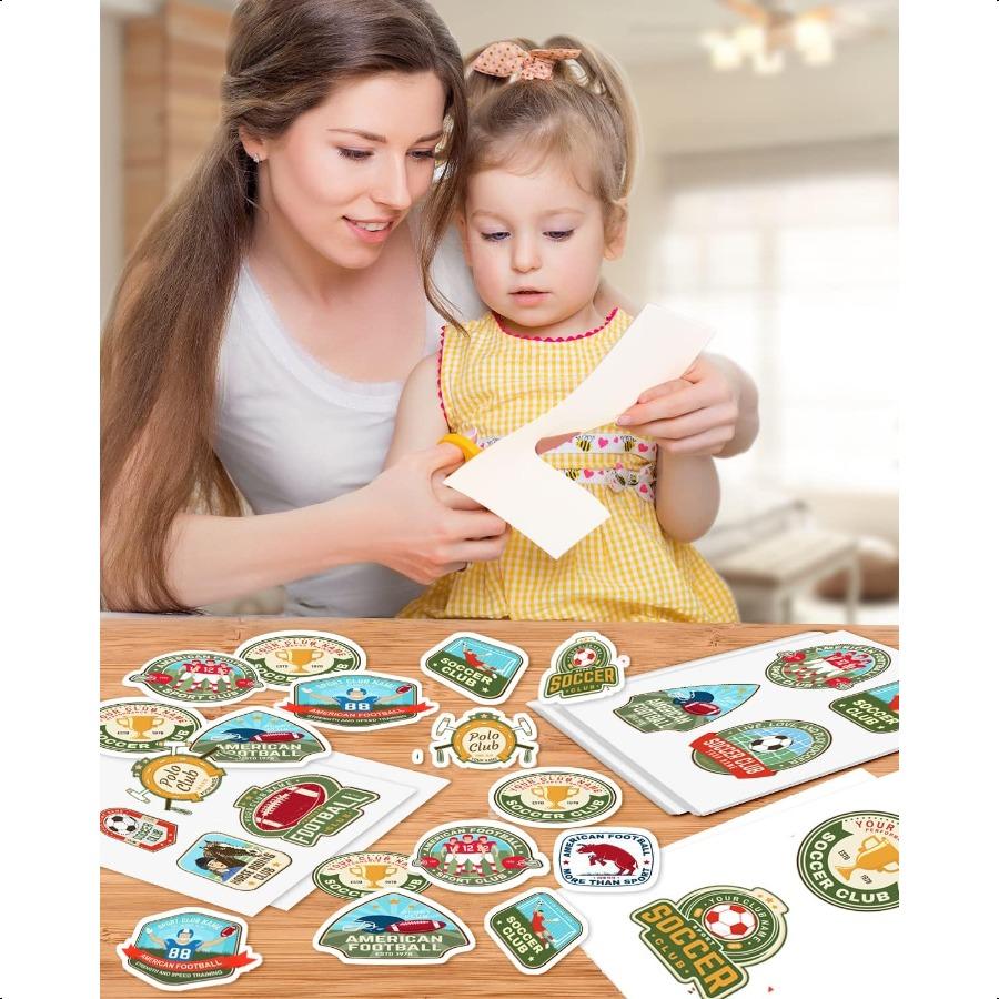 

Прозрачная самоклеящаяся виниловая бумага для струйного принтера25 листов формата 8,5 x11 для печати наклеек и этикеток United States