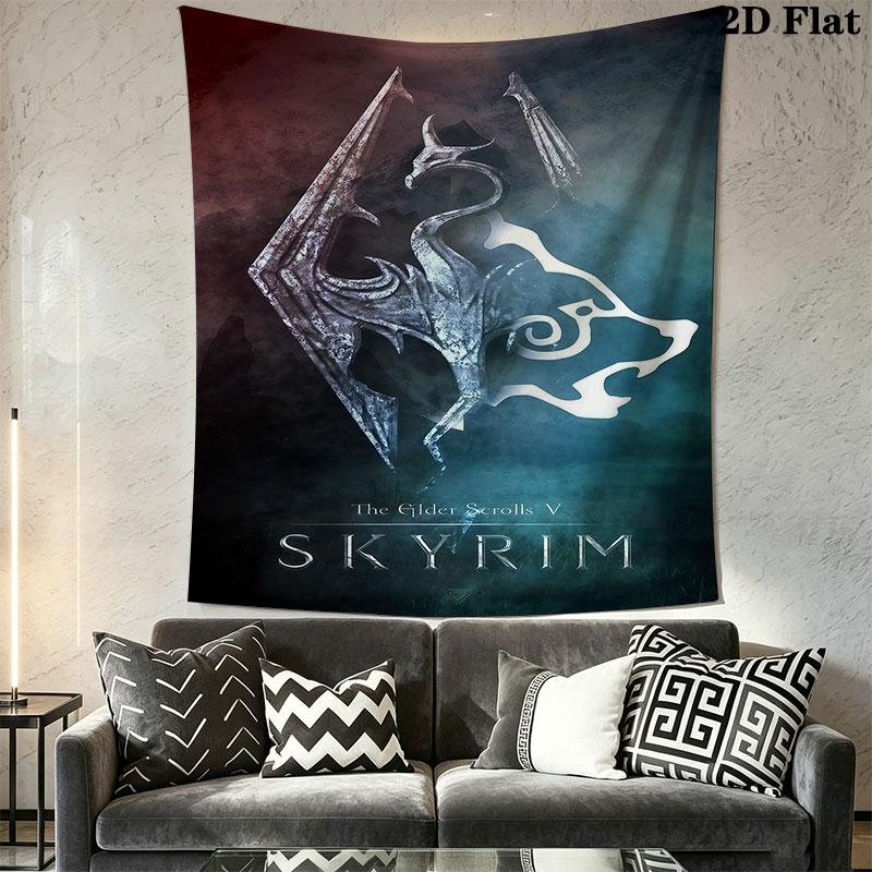 2K Games Wall Hanging Printed Fabric Blanket Decorative Tapestries for Bedroom Living Room Home Decor