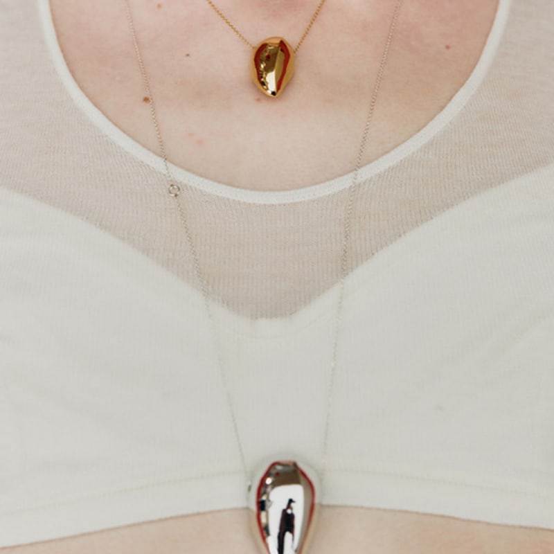 

1064STUDIO THE HORN N (B) SILVER