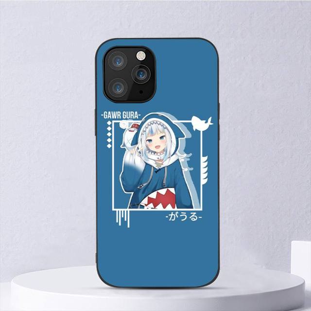 

Чехол для телефона Gawr Gura Hololive с аниме для Iphone 11 12 Mini 13 14 Pro Xs Max X 8 7 6s Plus 5 Se Xr Shell iPhone11PRO