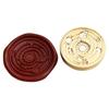 30mm Round Seal Stamp Head Antique Metal Seal Stamp Head for Seal Letter Envelope Card Scrapbooking Craft Embellishment