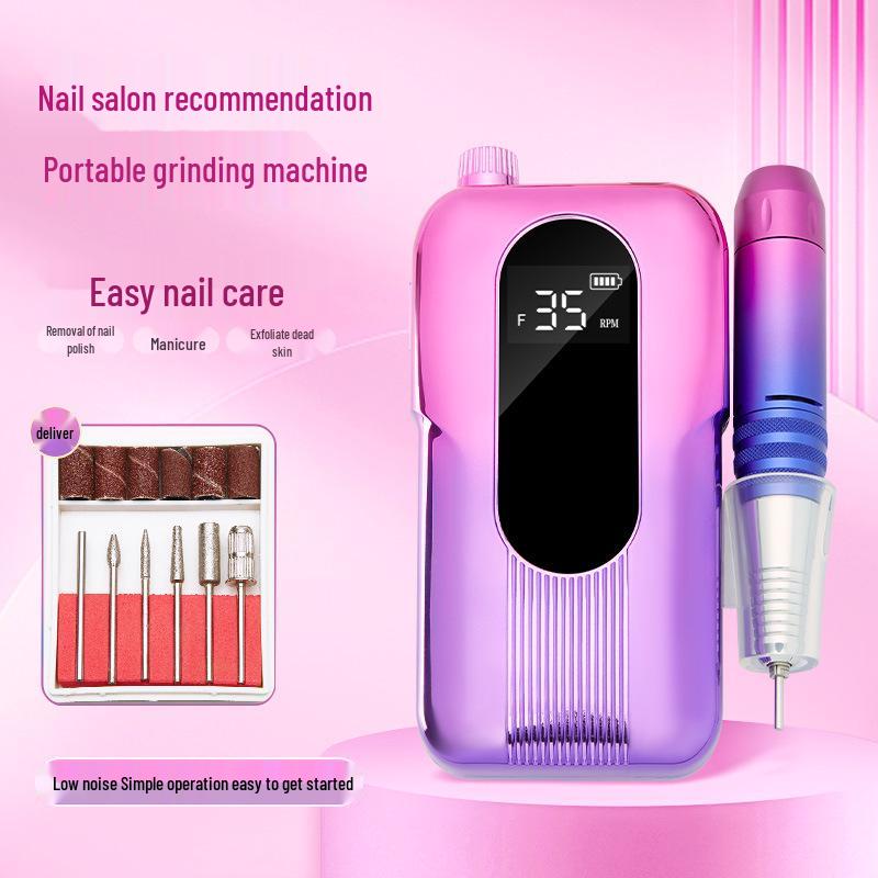 Rechargeable 35,000 RPM Portable Nail Polisher