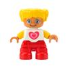 Big Building Blocks Boy Girls Family Policemen Figures Doll Compatible Duplos Children Kids Self Locking Bricks Assemble Toys