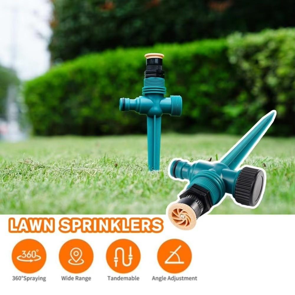 3Pcs Corrosion Resistant Rotating Sprinkler Adjustable Nozzle Water Sprayers  Greenhouse Plant