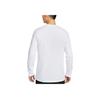 Nike Dopamine Print Pattern Round Neck Fashion Versatile Long Sleeve T-Shirt Men Tops White HJ3349-100