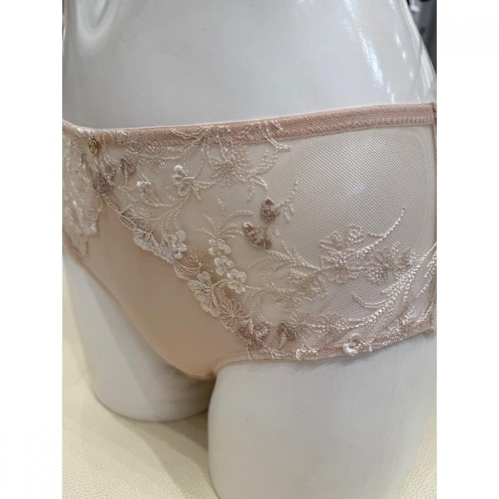 Triumph Beige Sensual Spotlight Volume Wire Bra Hipster Panty Set Tcdf16r9013tb