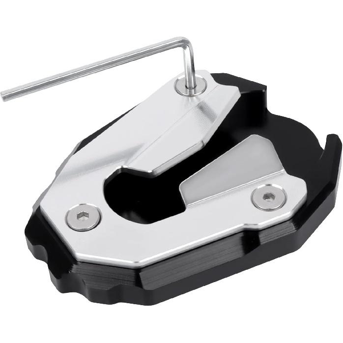 Motorcycle Kickstand Pad Enlarger Extension Side Stand Plate Foot Pad Replacement for Tiger 900 Tiger 900GT 2020-2025 Tiger 900 Rally/Tiger 900 Rally