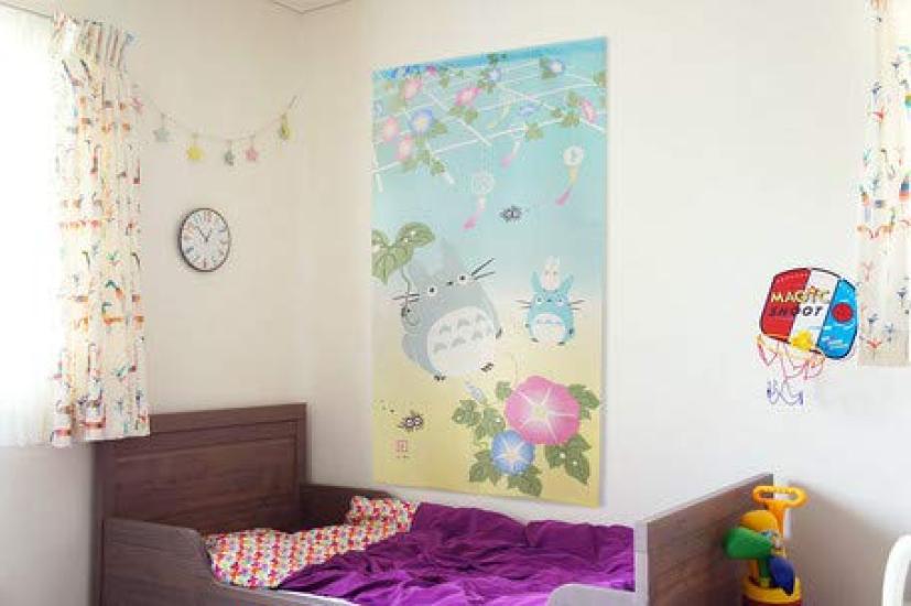 Cosmo Mein Nachbar Totoro Sommer Breite 85cm x Länge 150cm [Mein Vorhang, Farben]