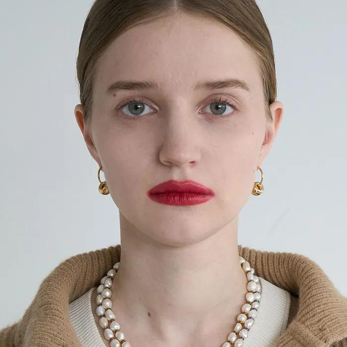 Round Hole & Forms - Earring 03 (2colors)