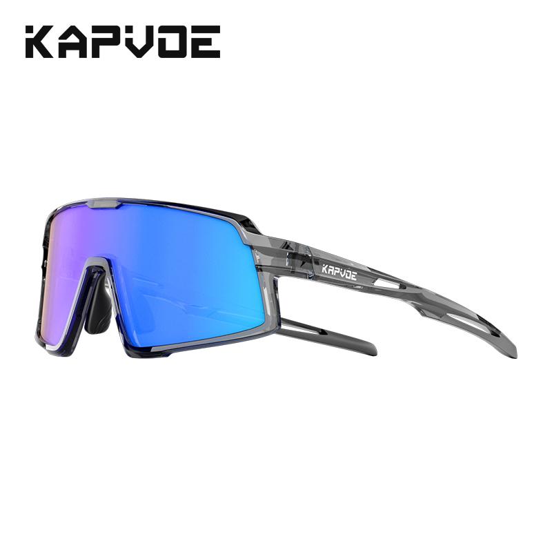 

Kapvoe Kids Sunglasses Cycling Glasses Boys Girls Sports MTB Glasses Sports Baseball Running Blue UV400 Lightweight Goggles 1lens