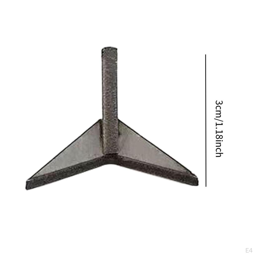 20 Pieces Spikes Pagoda Nail Prevent Tire Tyre Puncture Anti Birds Fast Tool Ground Triangle