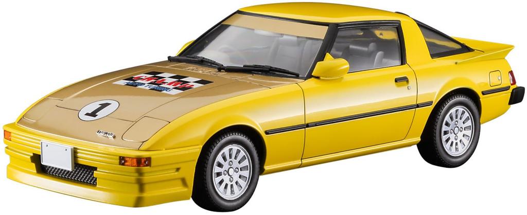 Hasegawa Mechadoc Mazda Savanna Champ scale plastic model SP634 RX-7 (Comic version) 1/24 (car)