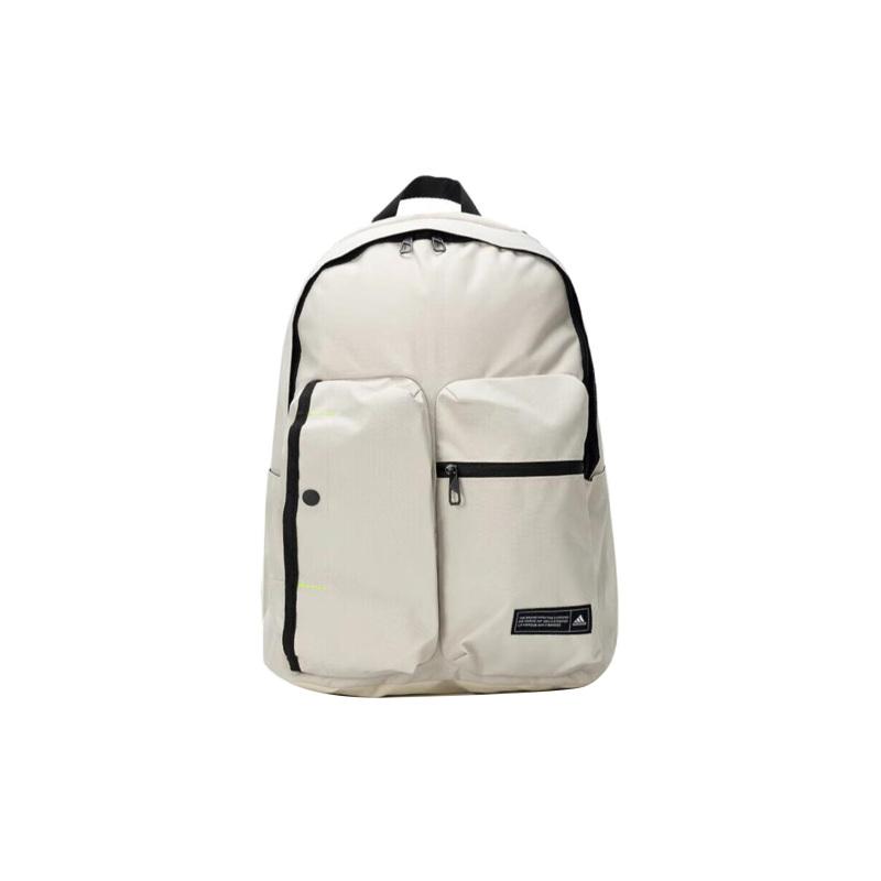 

Adidas Polyester Backpack Regular Unisex Gray White Adidas IK7285 Gray White