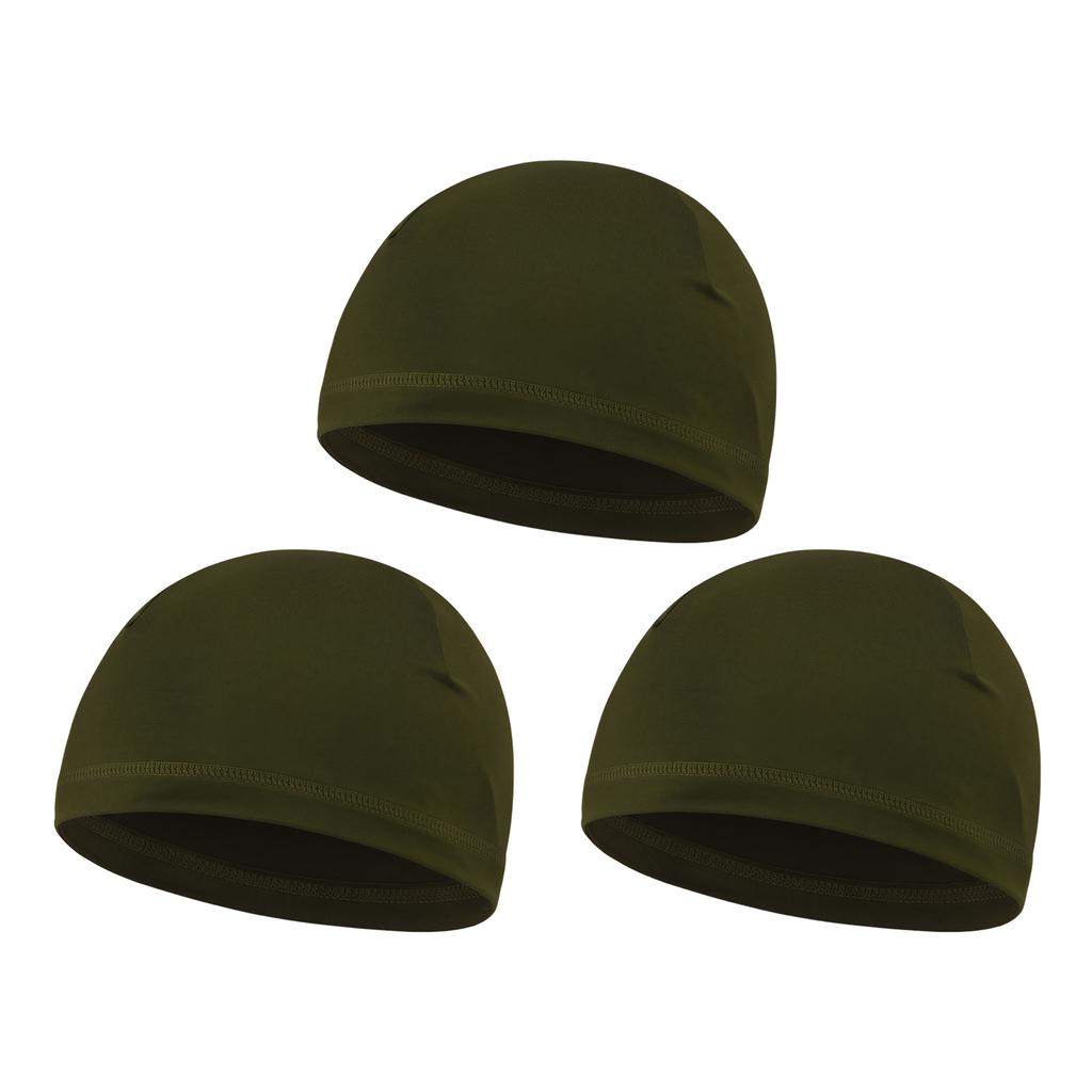 3Pcs Light Weight Breathable Bike Helmet Liners Kids Elastic Cycling Hat Football Sports Wicking Hat Cycling Accessories