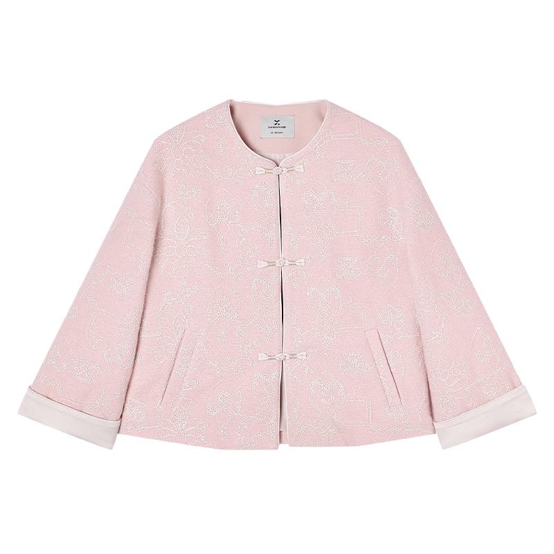 New Chinese Style Embroidered Short Jacket