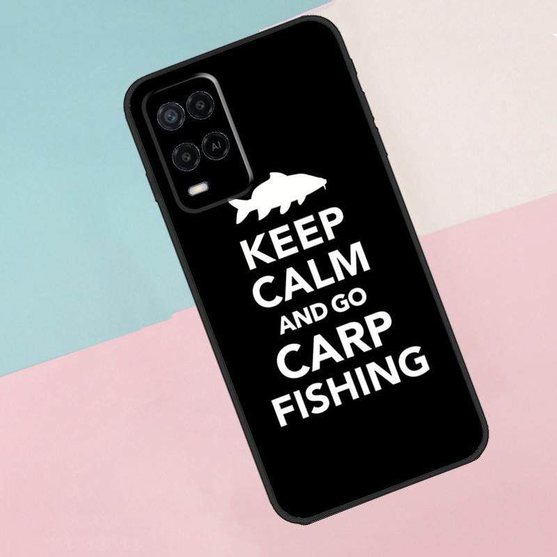 Fisch Angeln Karpfen Für Oppo A17 A77 A60 A74 A94 A54 A18 A38 A58 A78 A98 A40 A80 A16 A76 A96 A15 A57S Handyhülle