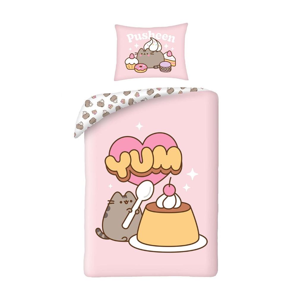 Pusheen Yum Cotton Duvet Cover Set