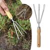 Garden Hand Tool Wide Shovel Hand Cultivator Rake Flowers Potted Household Plant Garden Tools for Digging Transplanting Weeding