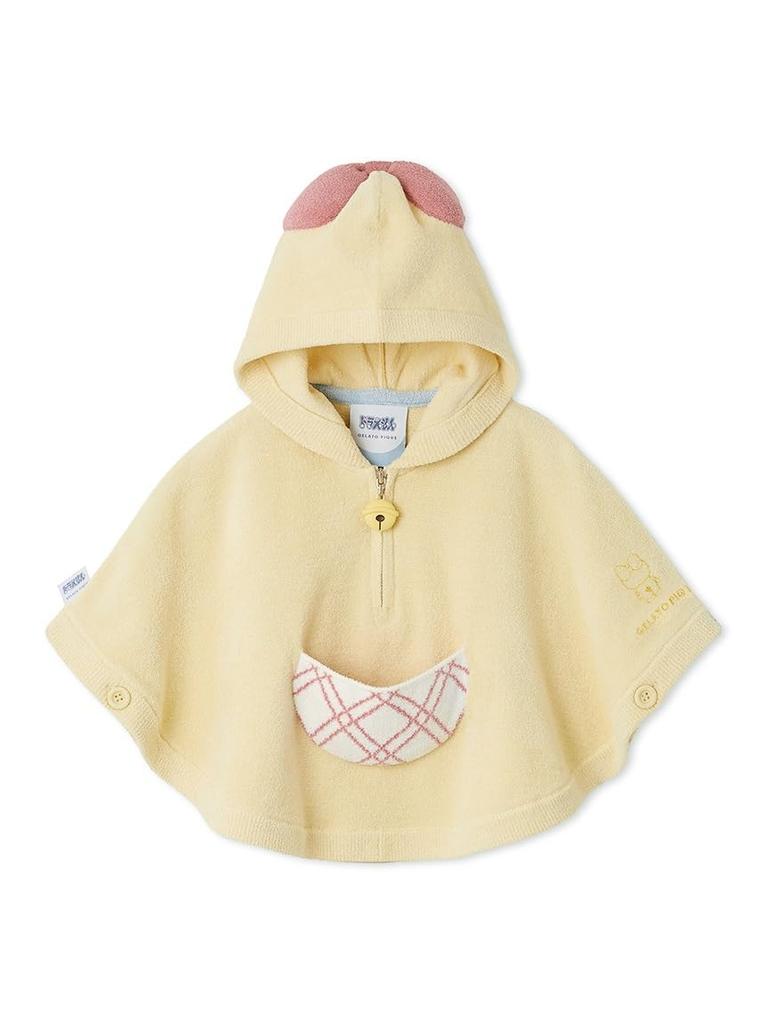 Gelato Pique Doraemon Baby Poncho PBNT254403 YEL