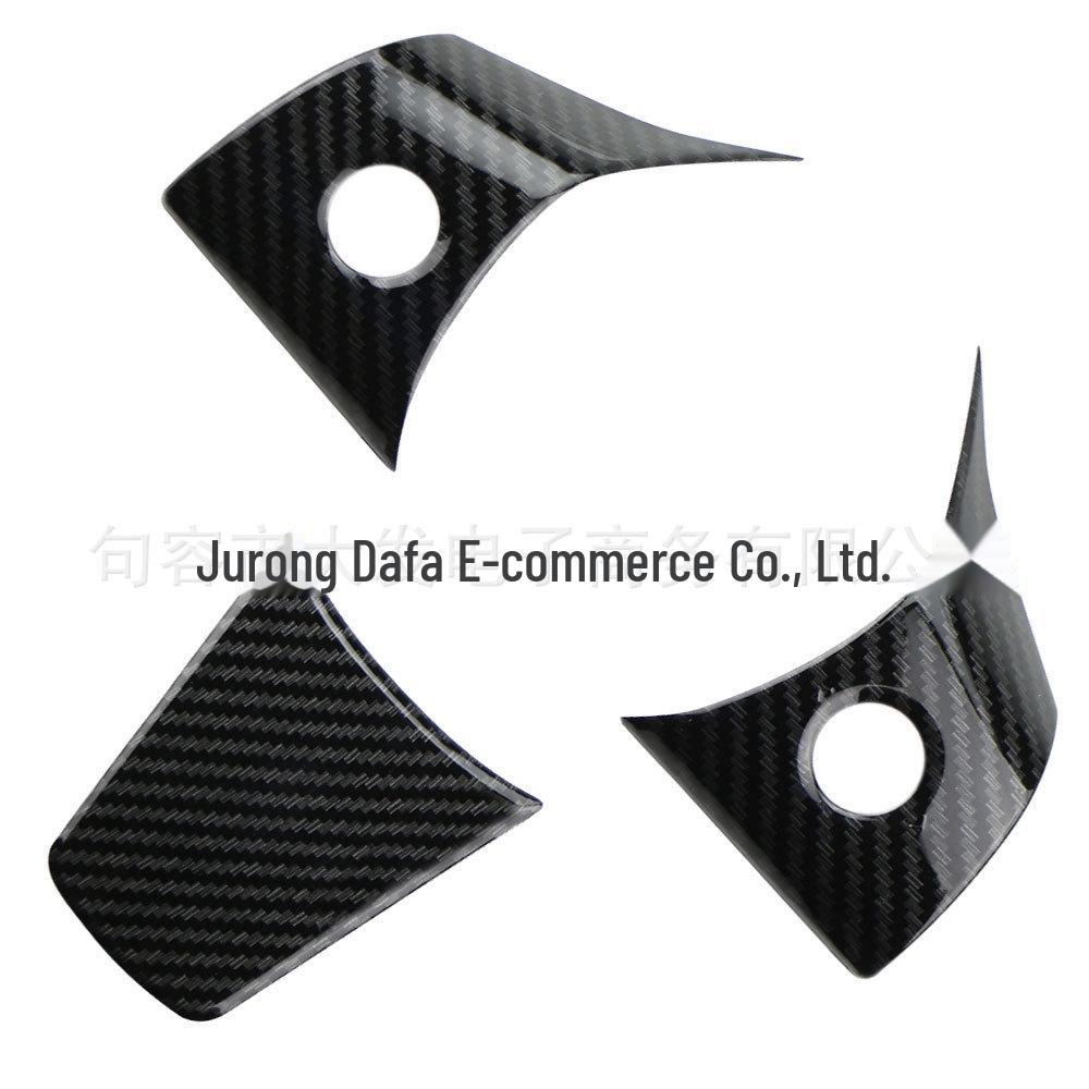 19MODEL3 Steering Wheel Decorative Sequins for Tesla MODEL3 Instrument Panel Modification