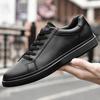 Fashion Genuine Leather Men's Shoes Italian Designer Casual Shoes Classic Outdoor SkateBoard Flats Antiskid Sneakers Walking Sport Shoes