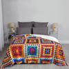Coperta Patchwork per Divano Halloween Tessuto Sottile di Flanella Coperte