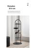 Space-Saving Cat Tree: Integrated Scratching Post, Bed, Climbing Frame, and Capsule Shelf