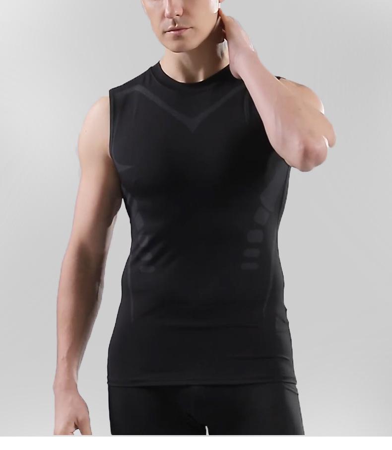 Men's Quick-Dry Sleeveless Athletic Tank Top for Running & Basketball