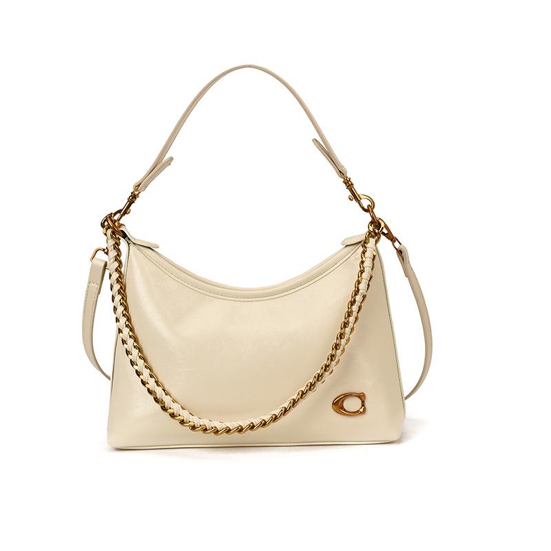 Korean Style Retro Handbag: High-End Fashion Shoulder Bag for Trendy, Versatile Commuter