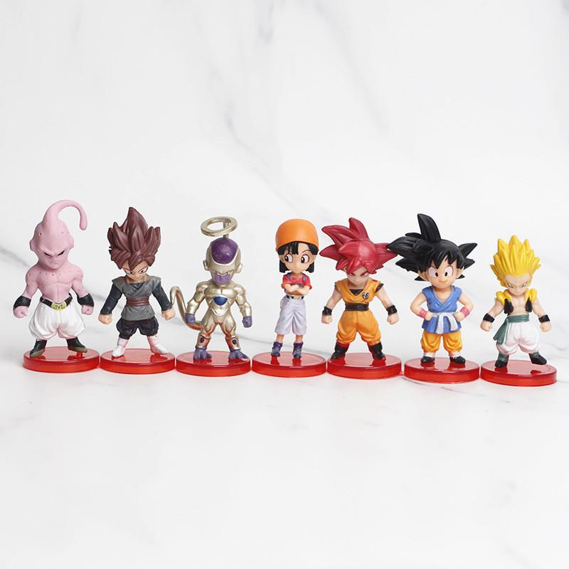 Collectible Dragon Ball Model Figures 20 Styles Super Saiyan 4 Buu Frieza Pvc