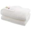 Imabari Towel Certified Imabari Factory Slim Bath Towel Made in Japan White Approx. 34 x 110cm Set of 2