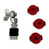 Hi Hat Cymbal Clutch Stand Post Anti Rust Hardware Fixator Jazz Drum for Percussion