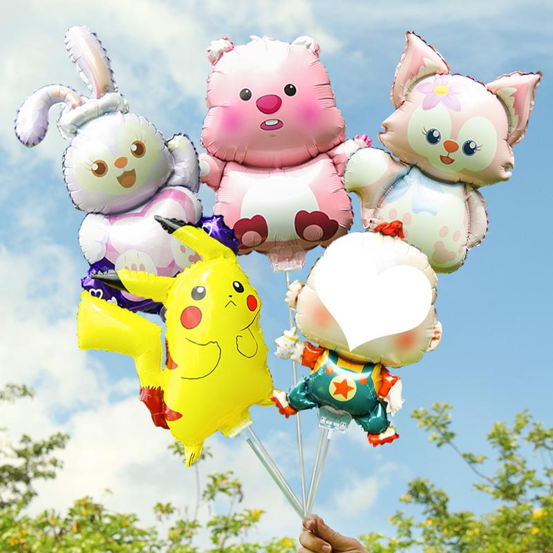 Matte Animal-Shaped Balloon Clips for Kindergarten Activity Decor