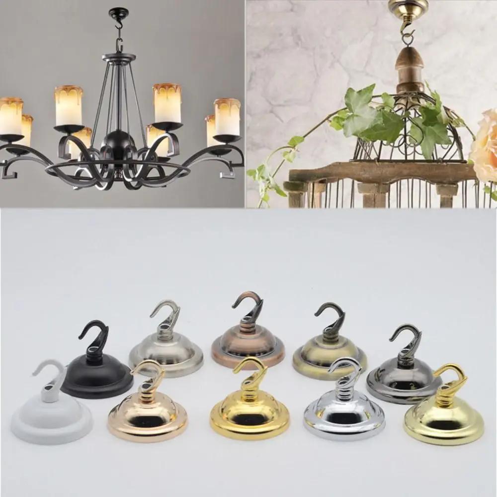 JOYINLED Ceiling Rose Hook Plate Vintage Metal Fitting with Accessories for Chandliers Pendant Lights Hanging Lights Decorations