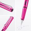 LAMY (Lamy) Safari Pink Fountain Pen - Ergonomic Grip and Polished Steel Tip Size F - Perfect for...
