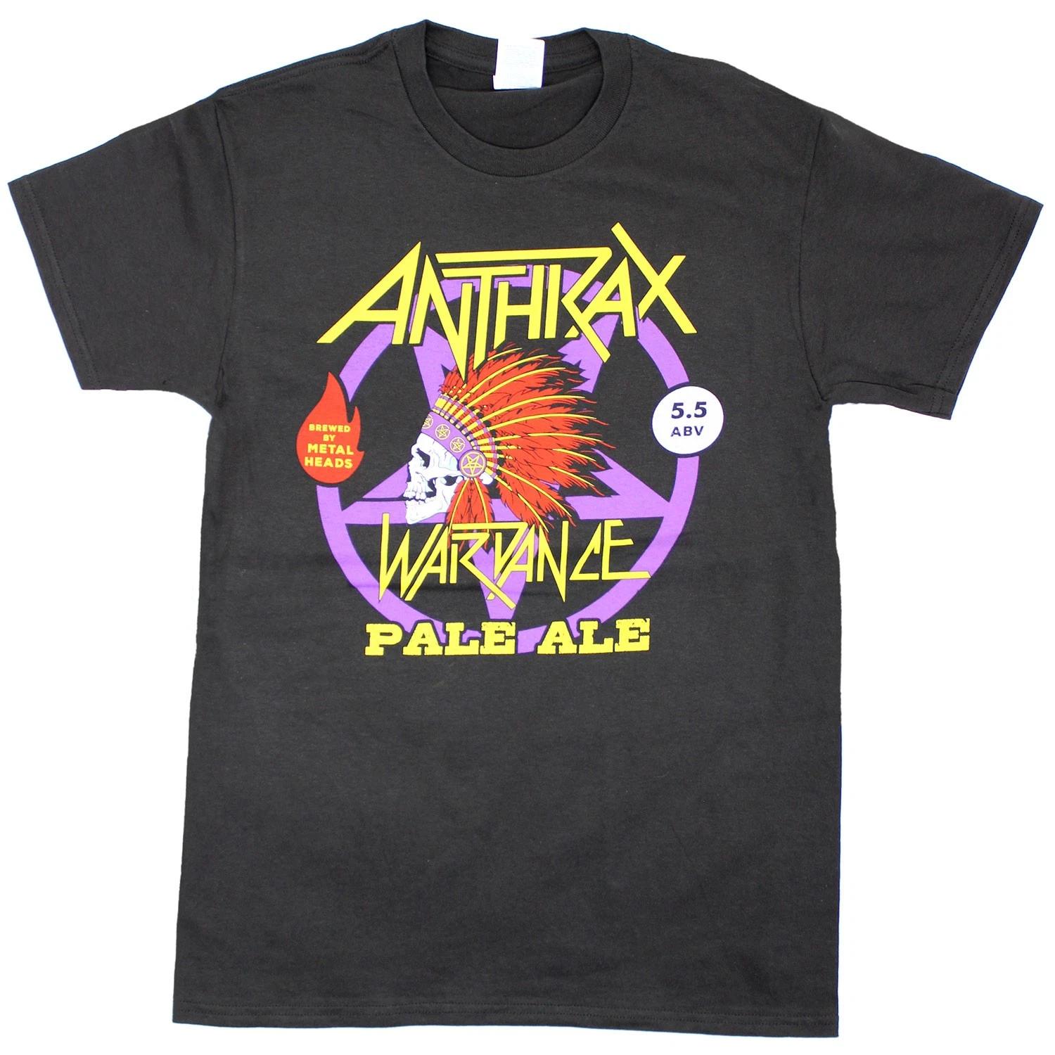 Men s Anthrax Original War Dance Pale Ale 2018 World Tour Concert (2nd Leg) XXXXL