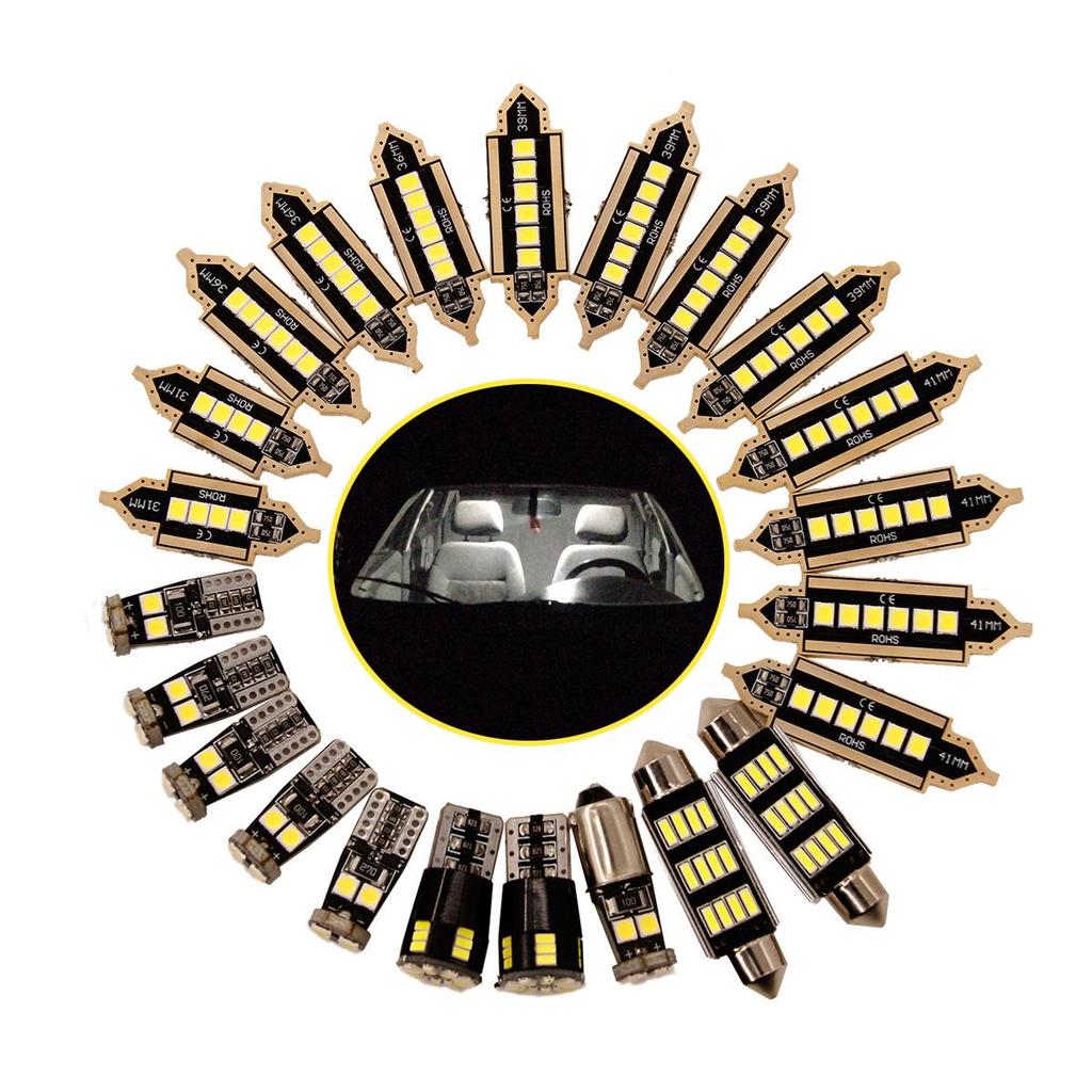 T10 Led Light Bulb 6000K White T10 Wedge 39-Smd 3014 Chipsets Led Replacement Bulbs LED Side Marker Light Car License Plate Lamp