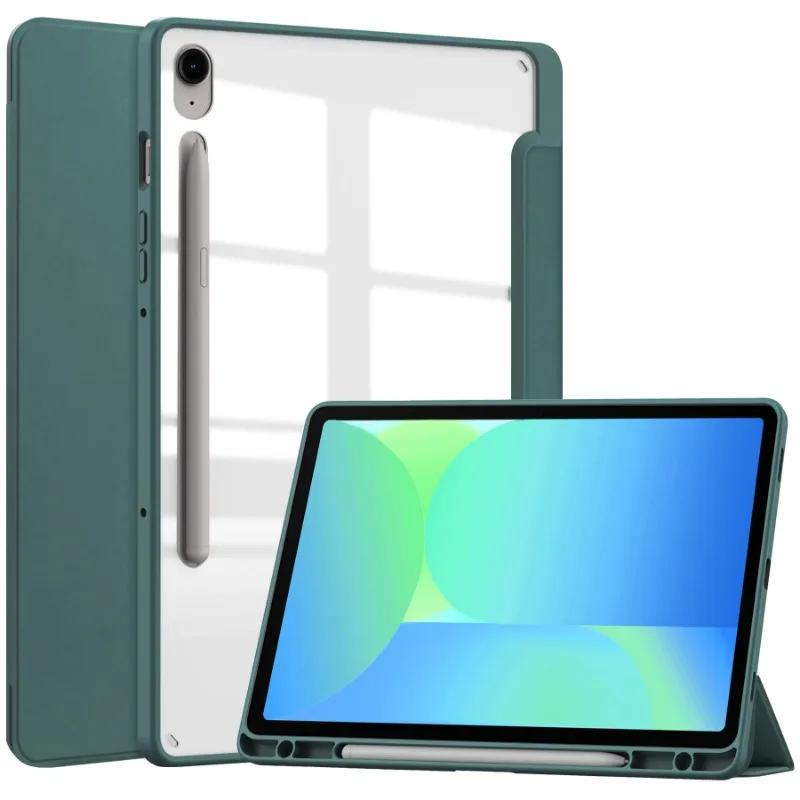 Für Samsung Galaxy Tab S10 FE 10,9 Zoll Hülle SM-X520 Mit Stifthalter Abdeckung für Tab s9 fe 10,9" S9 11 Zoll funda Tablet