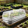 Outdoor Plant Safety Barrier Garden Netting for Raised Bed, Fine Mesh Cover with Drawstring, Breathable Greenhouse Bird Insect Vegetables Seedlings