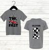 Two Fast Toddler T-Shirt, Second Birthday Tee, Race Car Theme, Kids Motorsports Apparel, Cotton Casual Wear, 2nd Birthday Gift"