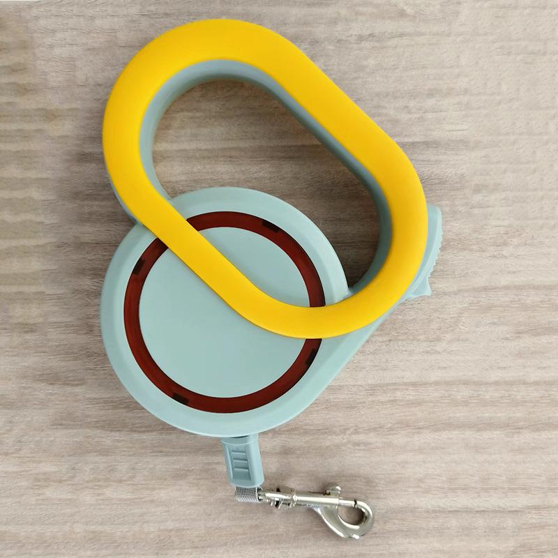 

3m Dog Leash Long-lasting Automatic Retractable Cat Walking Outdoor Travel Hiking Running Traction Rope Pet Supplies зелений