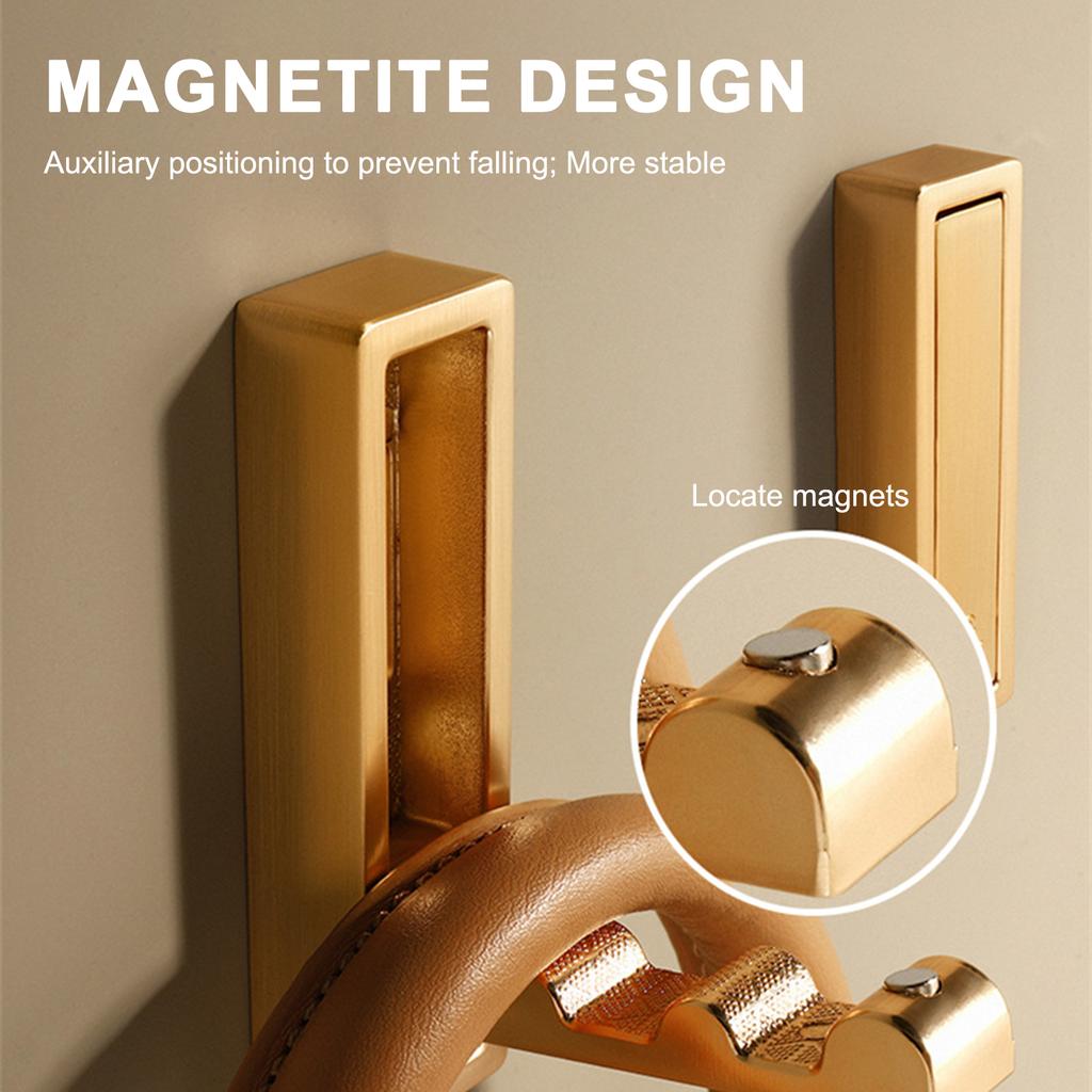 1Pc Foldable Wall Hanging Coat Hook with Screws,Minimalist Style Bathroom Bedroom Furniture Handle Cabinet Wardrobe Hardware