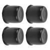 4 stk 4,25 tommer hjulkapsler av karbonstål, push-through navkapsler for 4,25 tommer senterboring lastebil tilhenger bobil SUV