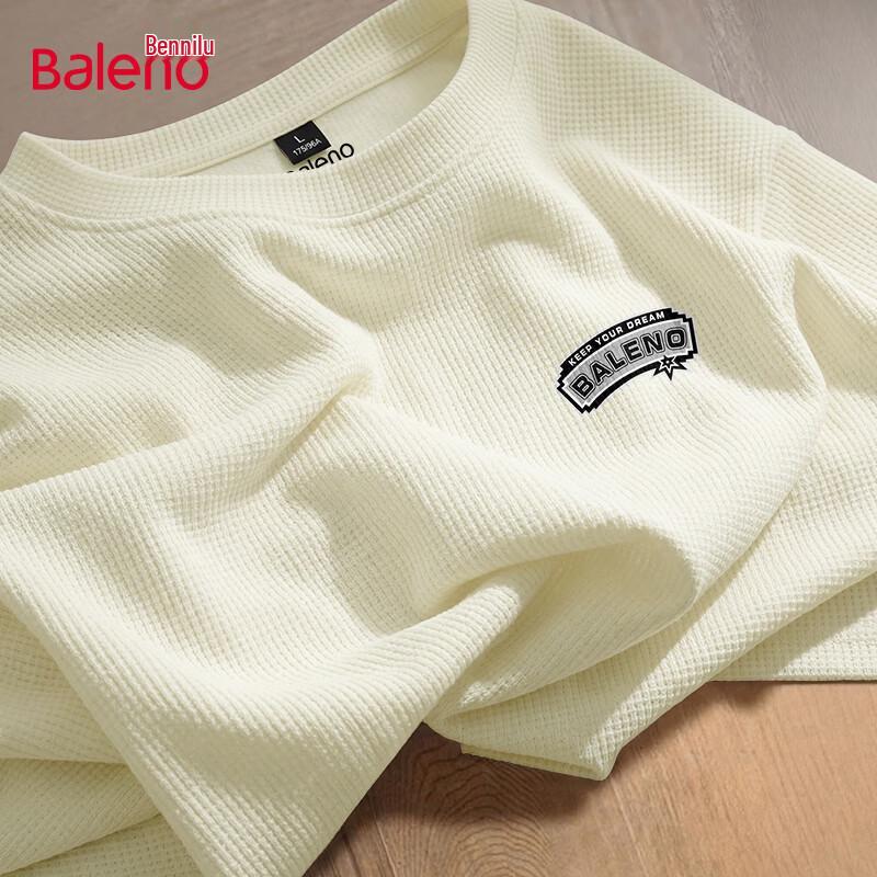 

Baleno Men s Oversized Waffle Knit Short Sleeve T-Shirt 5XL
