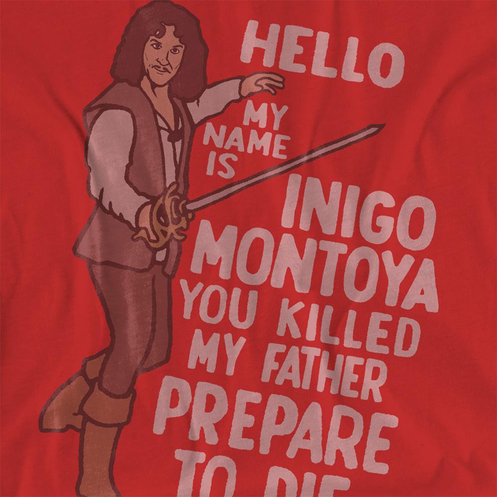 The Princess Bride Womens/Ladies Hello My Name Is T-Shirt