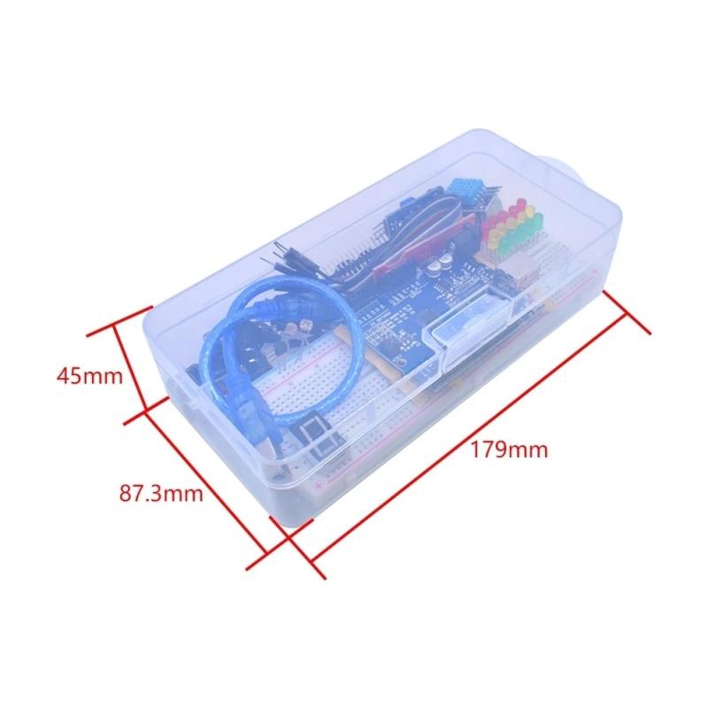 Neues Maker Kit 830-Loch Steckbrett Geeignet für UNO R3 Basiskit Komponenten Experiment Zubehör Summer