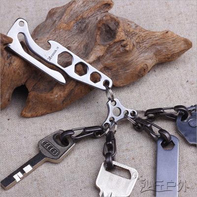 Mini EDC Gear Pocket Suspension Clip for Knife Tool with Hex Wrenches