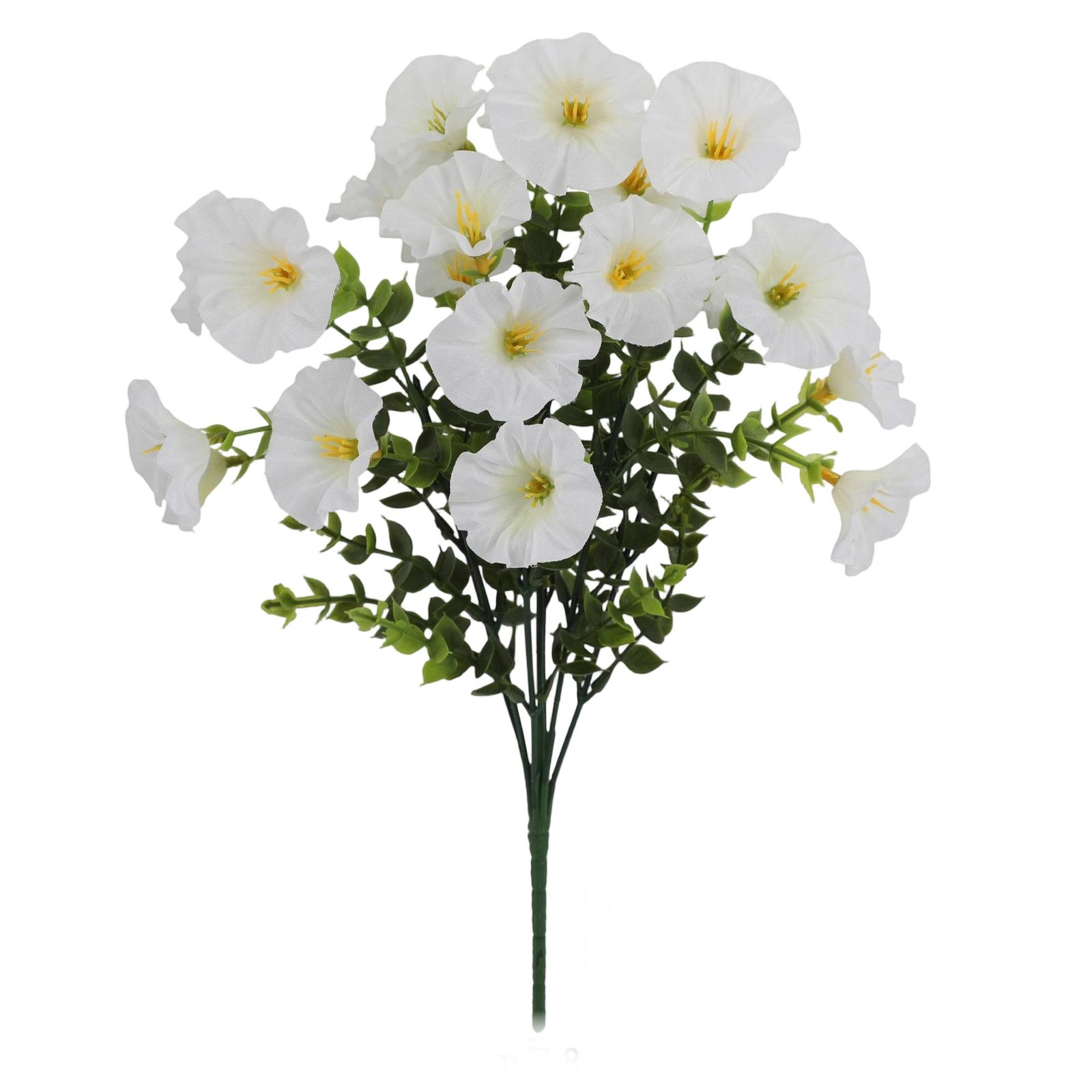 

Artificial Morning Fake Flower Bouquet Home Garden Outdoor Decor one size