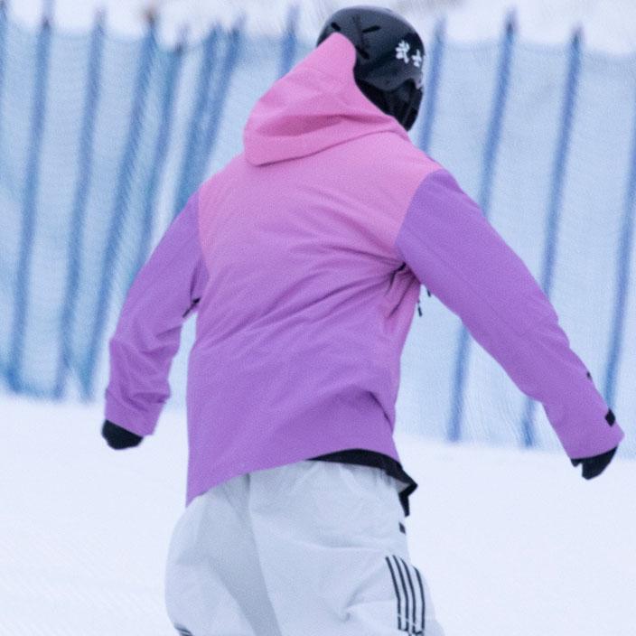 Men's Mizuno Ski Top Unisex Gradient Pink